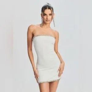 Retrofete Regina shell-appliqué sleeveless minidress